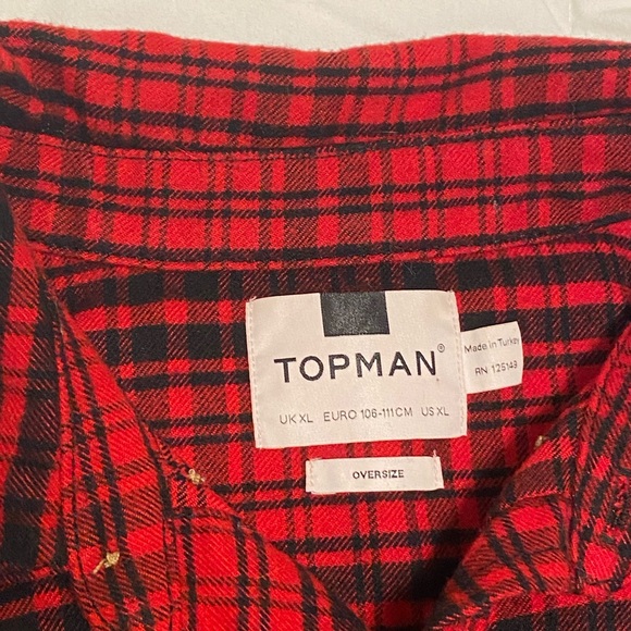 Top man Flannel - Oversized and barely worn - Picture 2 of 3